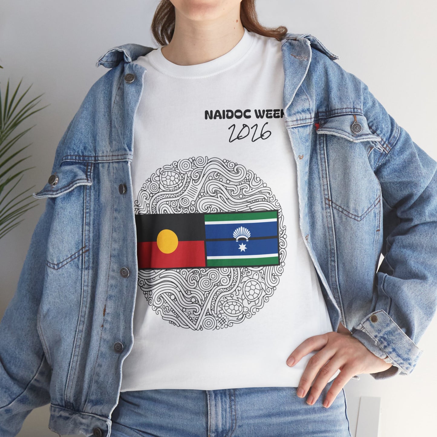 Sharon.D NAIDOC Week 2026 White T-shirt
