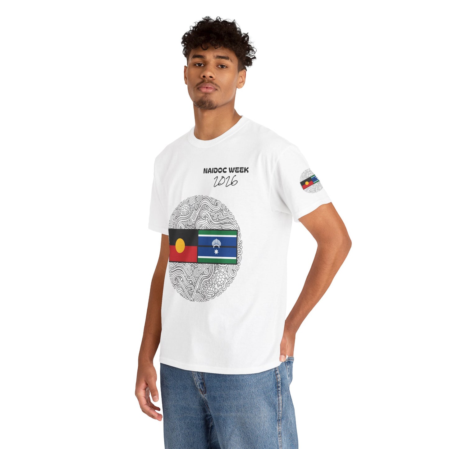 Sharon.D NAIDOC Week 2026 White T-shirt
