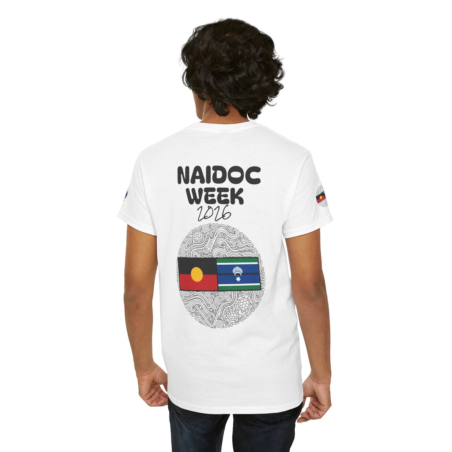 Sharon.D NAIDOC Week 2026 White T-shirt
